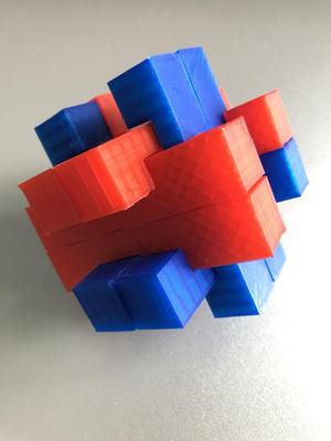 Wooden Puzzle Cube