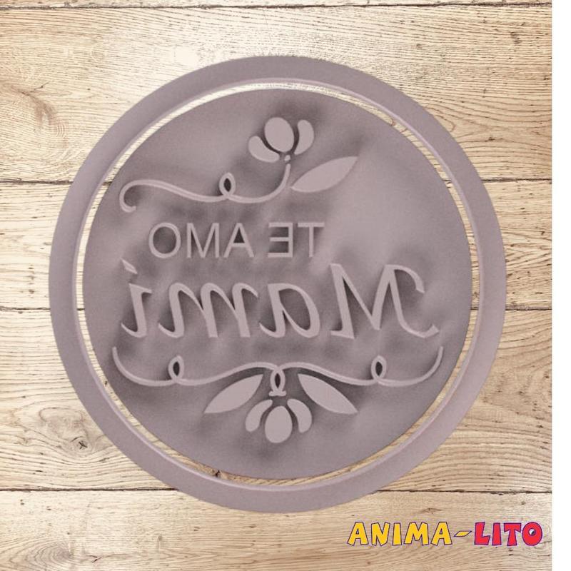 CIRCULAR FRAME MAMA COOKIE CUTTER