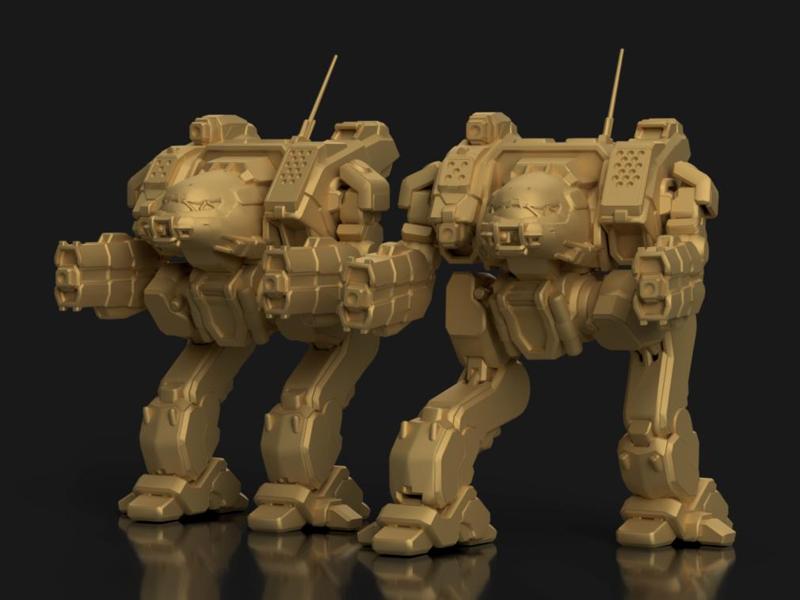Linebacker (A) Battlemech for Battletech