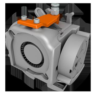 Reverse Bowden Adapter for Papaschlumpf's Neptune 4 35015 Printhead