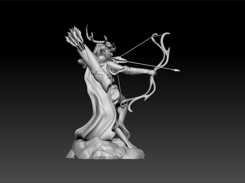 Elf Girl - Elf warrior - Archer Elf Girl