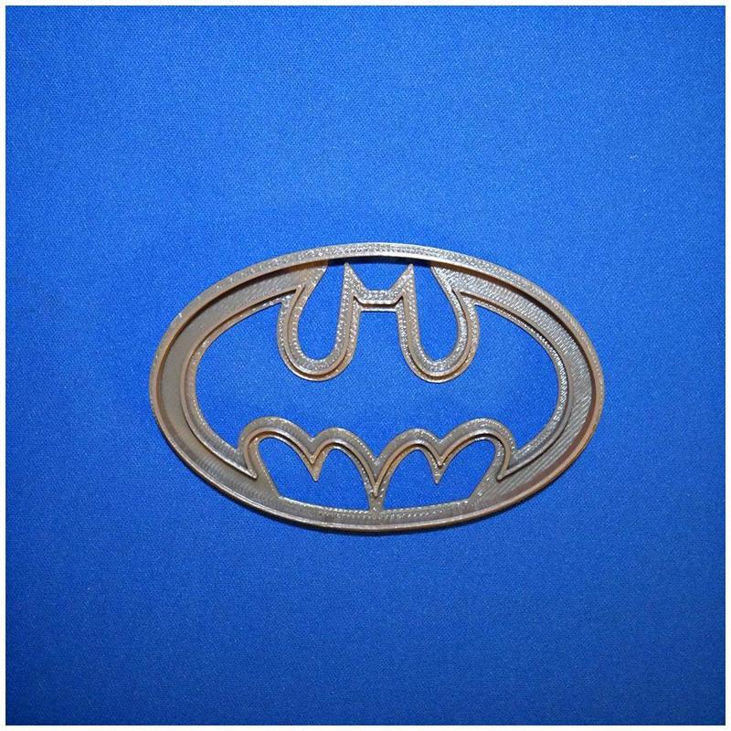 Batman logo cookie cutter