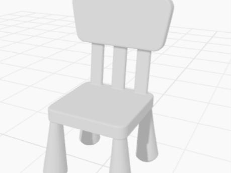 Simple chair