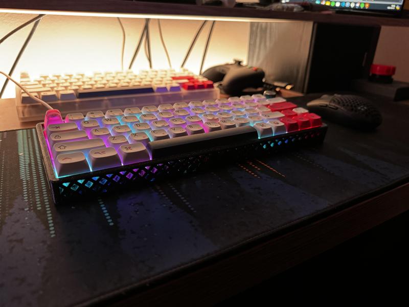 GRID_60 - a 60% grid mesh keyboard case