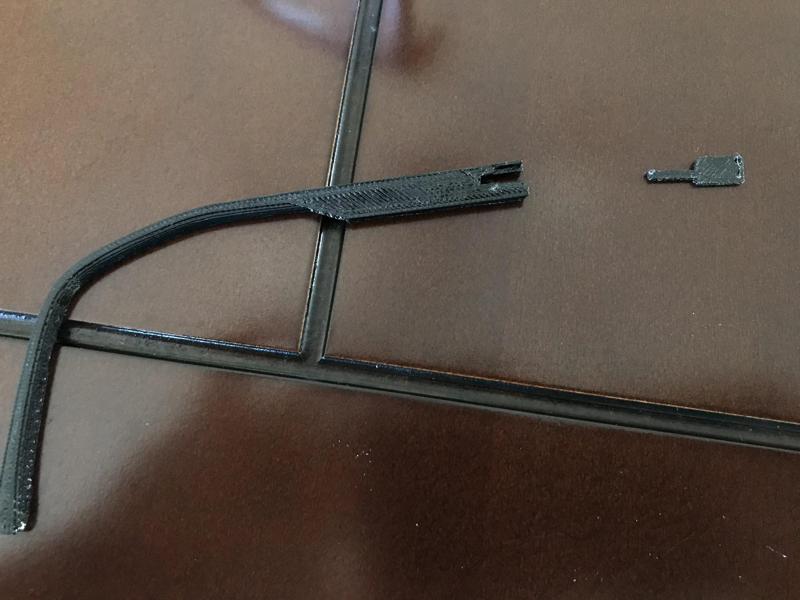 Side arm glasses replacement