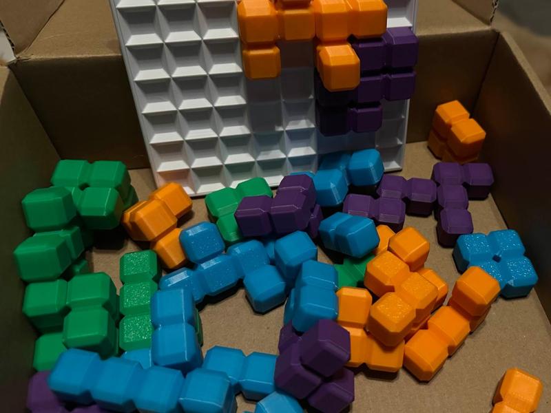 Magnetized Blockus 3D