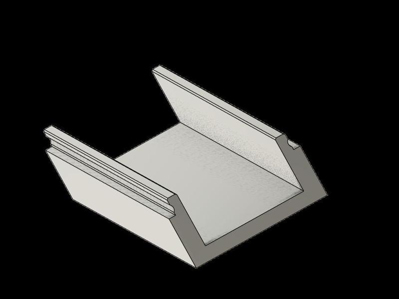 Cable Raceway (PVC) 10x20x300 mm