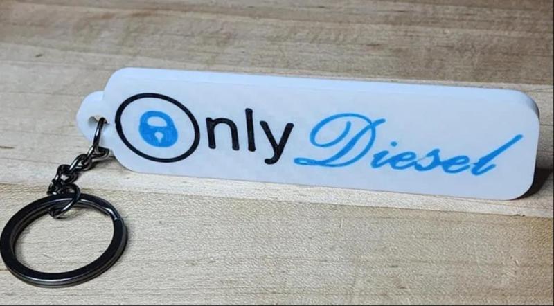 Ford Chevy Dodge Ram Only Fans Diesel Key Chain