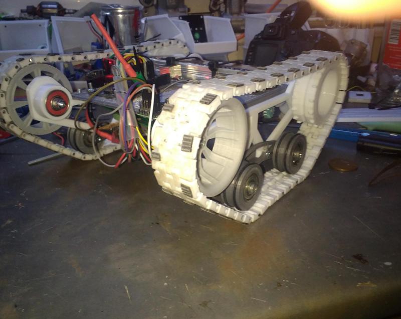 simple tracked vehicle