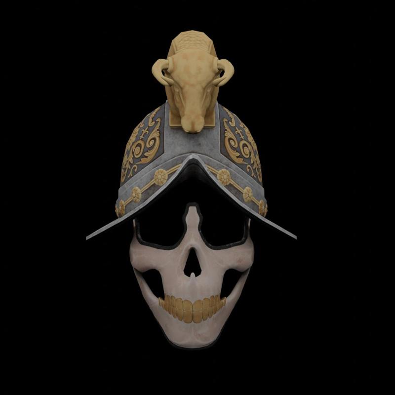 Conqueror Helmet - Bold and Majestic Design