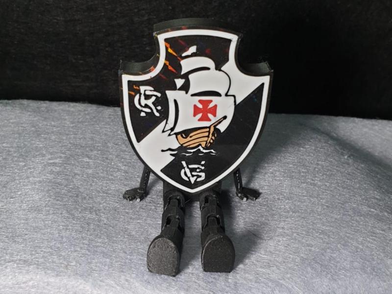 CR Vasco da Gama shield with flexi legs