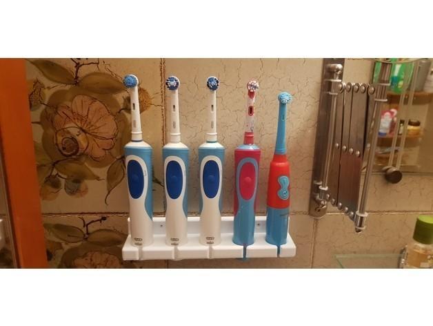 Oral-b_tooth_brush_support 2,3,4 or 5 brush