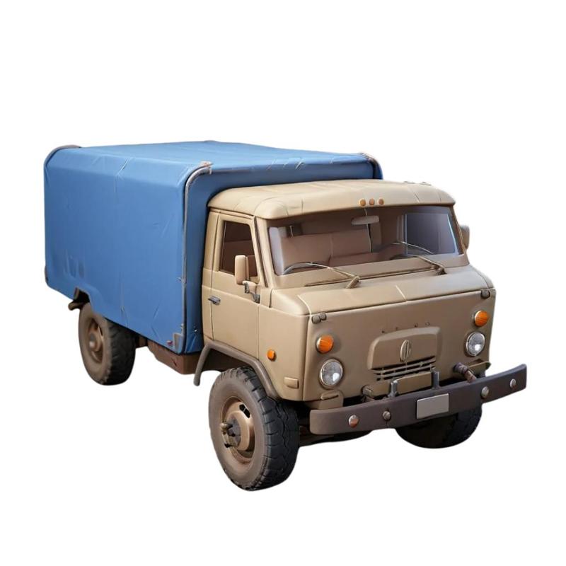 Vintage Canvas Truck