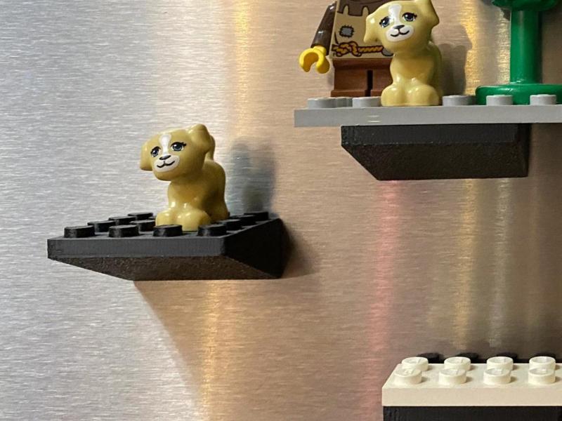 4x4 Mag Shelf - Click Brick Compatible 