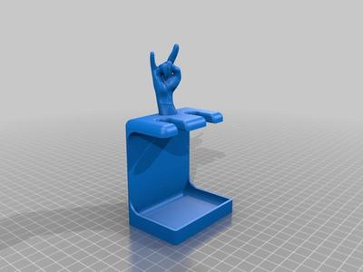 Full:Metal:Electric:Toothbrush:Holder