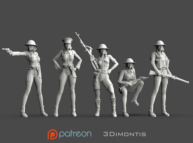 British Women Soldiers