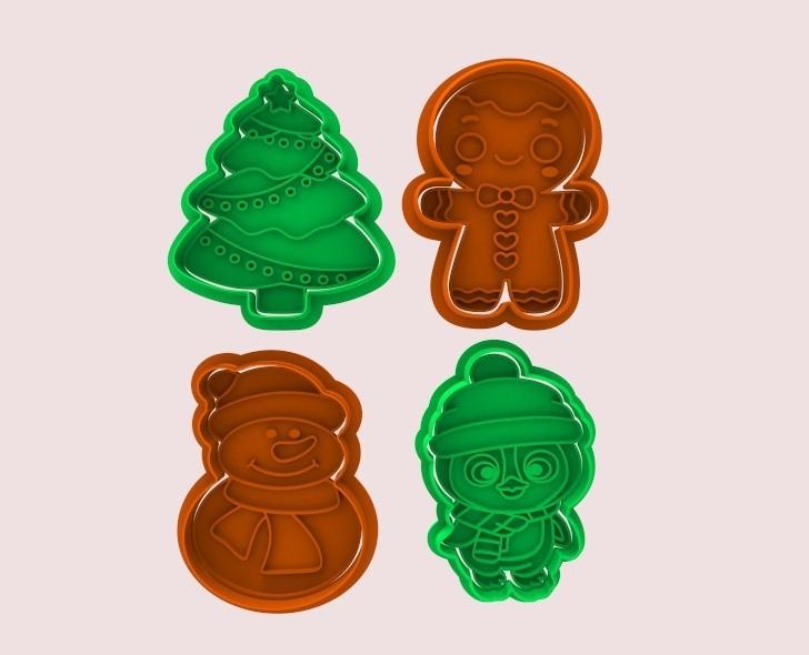CHRISTMAS COOKIE CUTTER SET