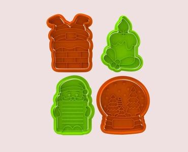 CHRISTMAS COOKIE CUTTER SET
