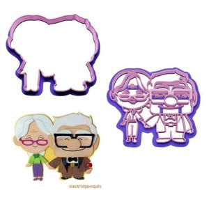 COOKIE CUTTER AND STAMP  UP MOVIE DISNEY CARL AND ELLIE