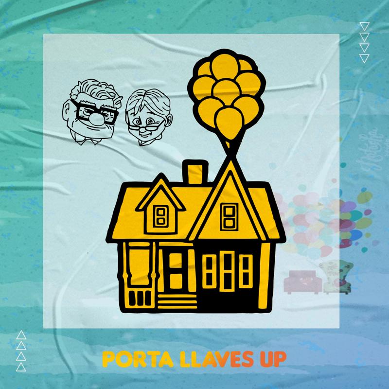 Key Holder up Carl and Ellie