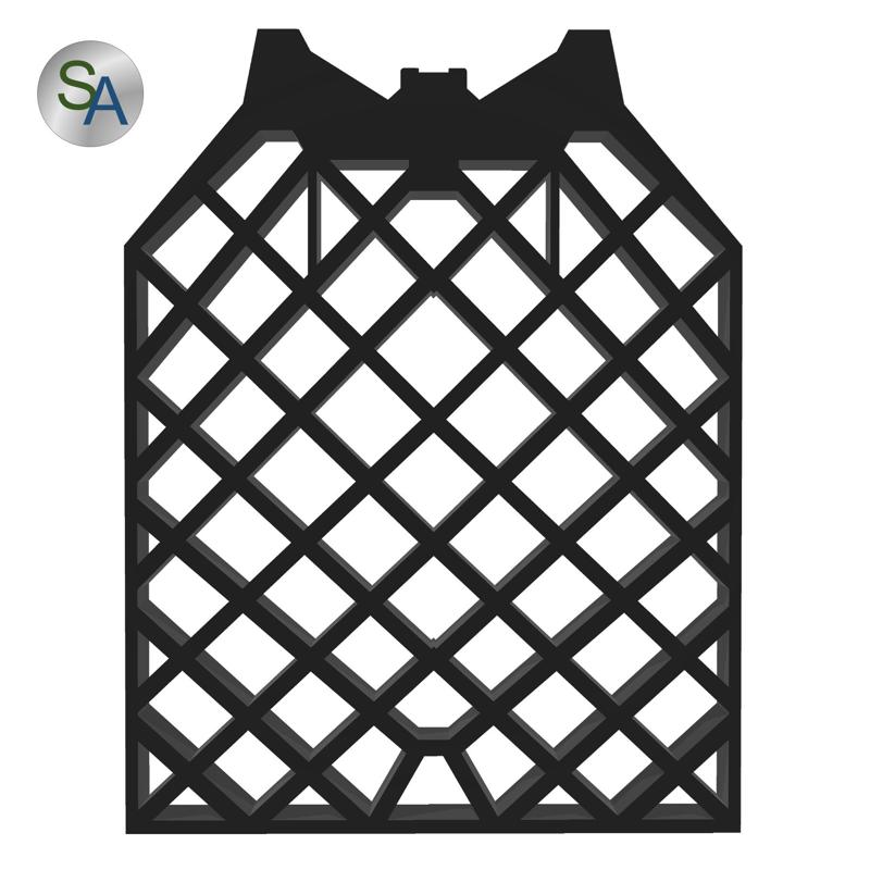 Falcon 9 grid fin coaster