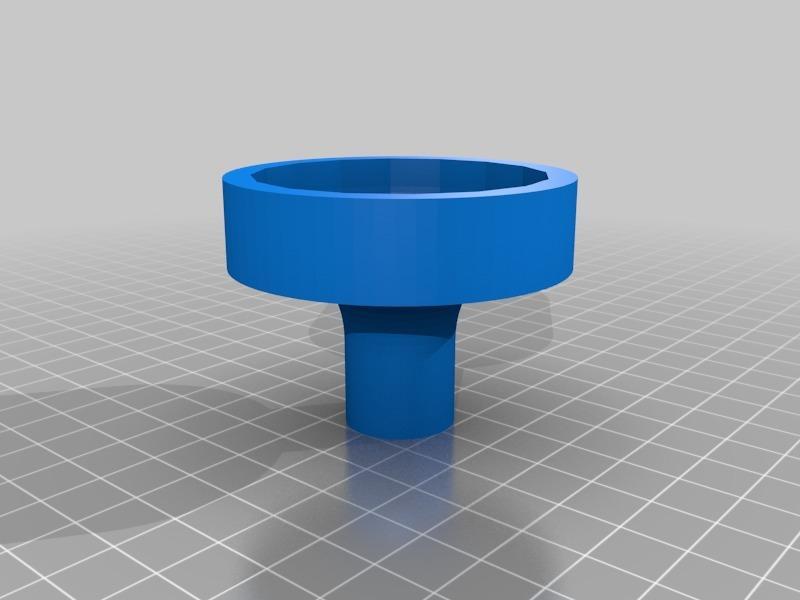 7/16 (11mm) hex knob handle 25mm or 60mm OD