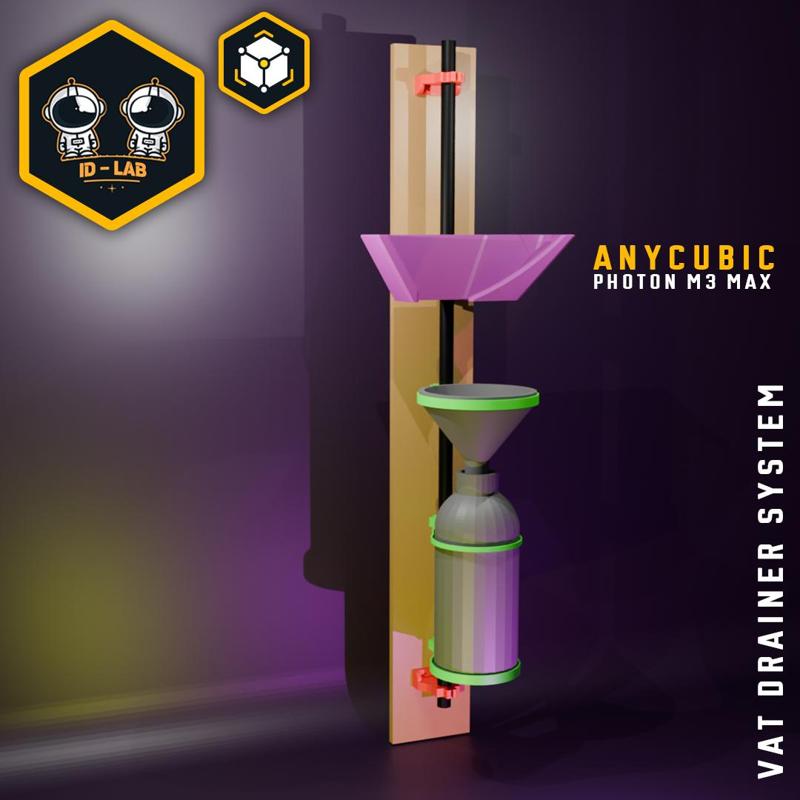 Anycubic m3 max Vat Drainer