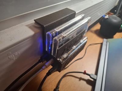 Edge Mount External Drive Rack (Orico Case)   