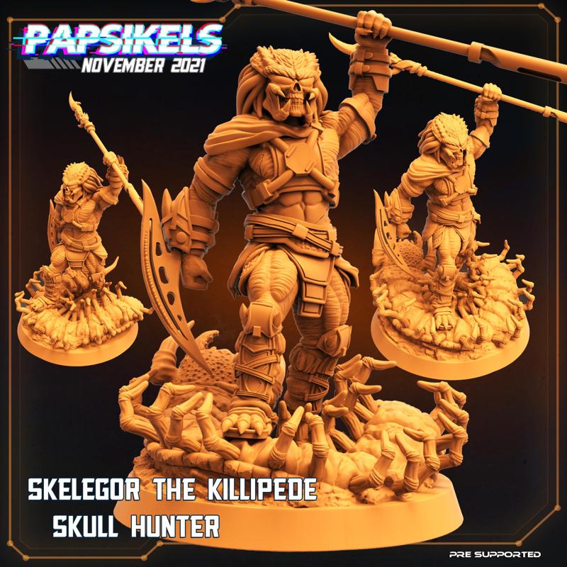 SKELEGOR THE KILLIPEDE SKULL HUNTER