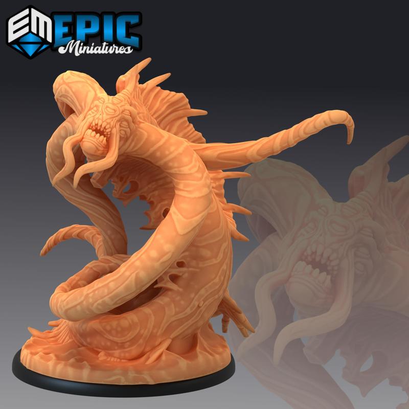 Swamp Aboleth Emerging / Marsh Eel / Legendary Amphibian / Natural Psion / Marshland Encounter