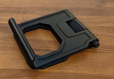 adjustable tablet stand push-button print-in-place