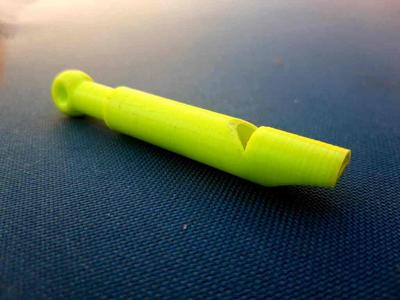 Whistle changing tone