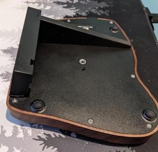 Keyboardio Model 100 15deg portable tenting bracket