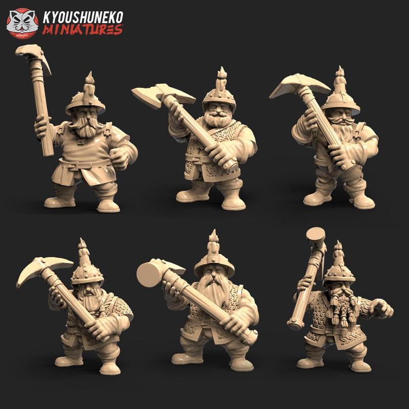 Dwarf Miner Units