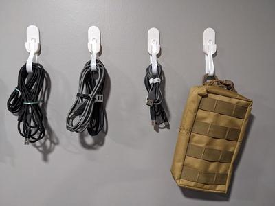 Cable Bundler for use with 3M Command strips