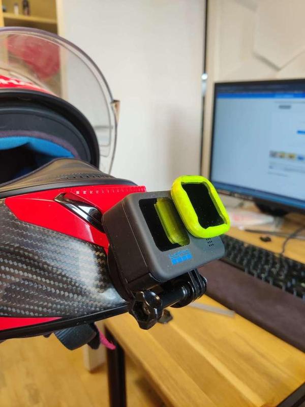 Motorcycle Helmet Shark Spartan GoPro Mount - Fits Many Helmets