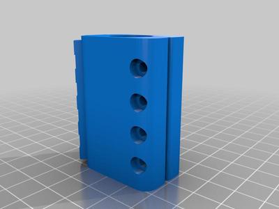 Clamp-on Picatinny Mount Barrel adapter