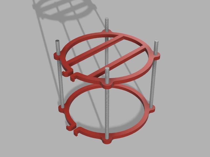ESP-Cam mount watermeter