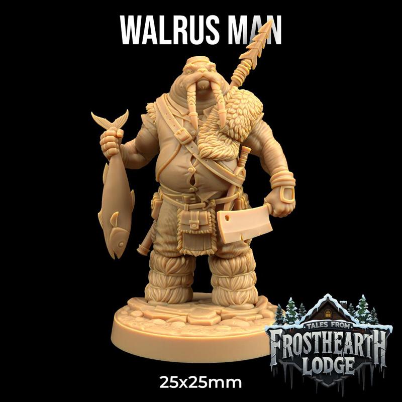 Walrus Man | PRESUPPORTED | Tales From Frosthearth Lodge