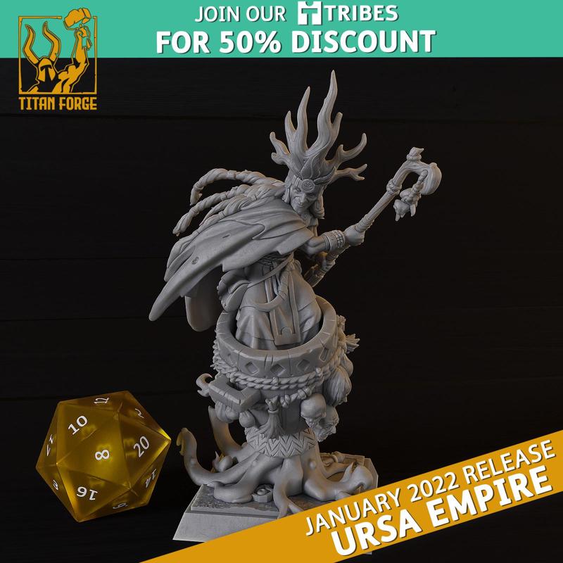 Yaga - Ursa Empire - Titan Forge Miniatures January 2022
