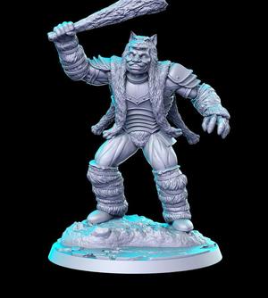 Wyrwaldo (Barabarian) - 32mm - DnD