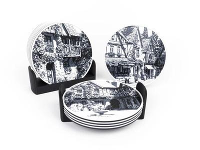 Medieval Town Coasters   