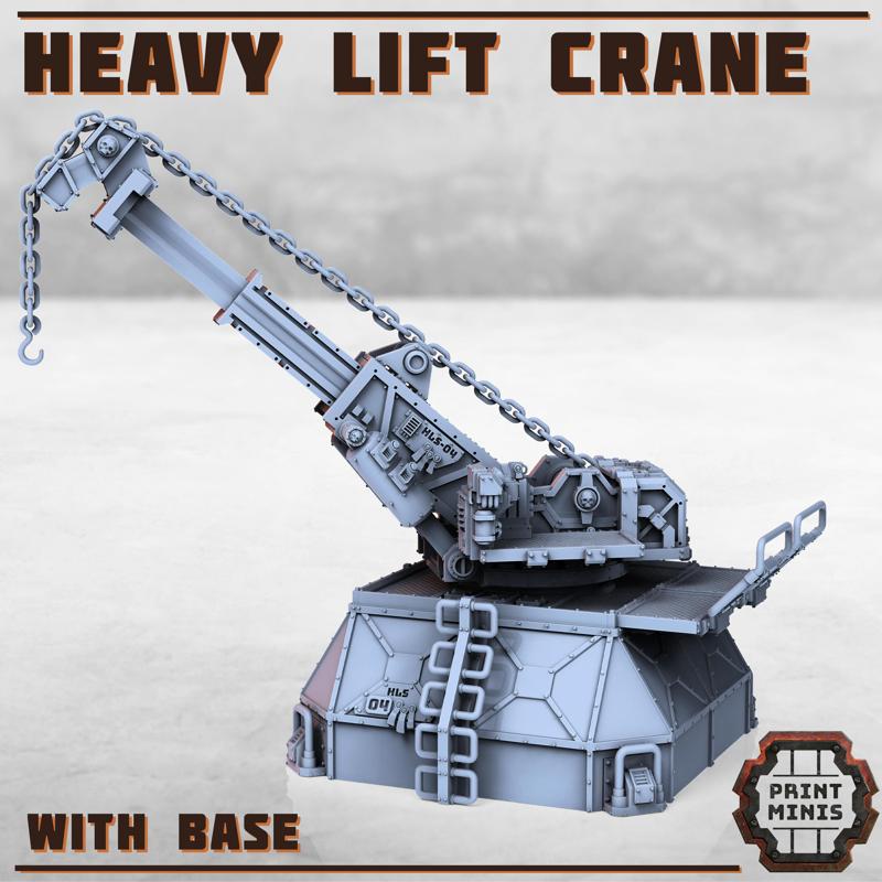 Heavy Lift Crane w/ Base