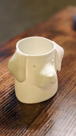 Dog Head Planter   