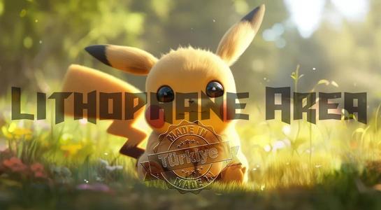 Baby Pikachu Lithophane   