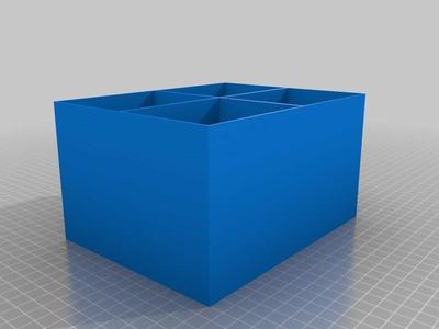 4 compartment box 180/140/100