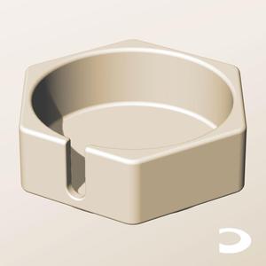 CH96-35-S Slotted Modular Stacking Storage Boxes Bins | Printable Objects - Infinite Containers | stl file for 3d printing