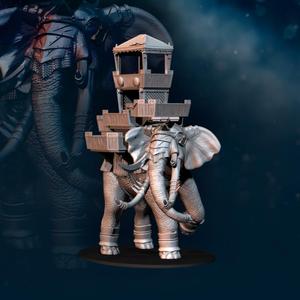 War Elephant with Archer Castle | Snake Army | Fantasy
