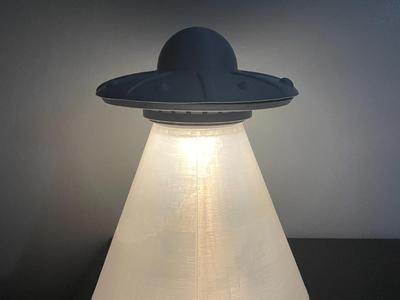Futuristic UFO Lamp