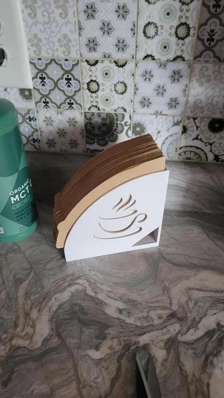 Number 4 coffee filter holder   